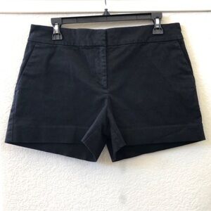 LOFT The Riviera Black Chino Shorts size 6